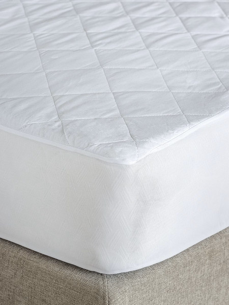 Κάλυμμα Μονό White Comfort 90x200+35 Quilted-Waterproof