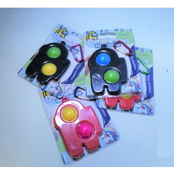Pop It Παιχνίδι ΑντιΣτρες - Bubble μικρο Μπρελοκ Among As - Spinner (oem)(bulk)