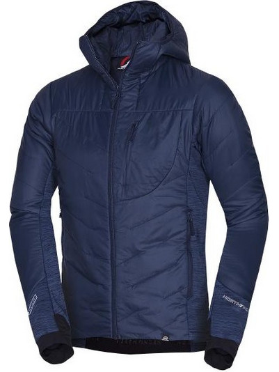 NORTHFINDER OTIS HYBRID ACTIVE TREKKING ATHLETIC FIT JACKET BU-5035 464 BLUENIGHTS