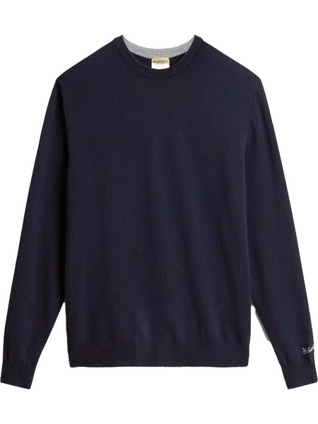 WOOLRICH LAMBSWOOL CREWNECK ΠΟΥΛΟΒΕΡ CFWOKN0278MRUF0469-3989W-MELTON BLUE