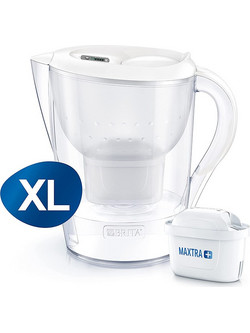 Κανάτα Νερού με Φίλτρο Brita Marella XL White με Καπάκι 3500ml