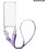 Sonique Armor Clear Θήκη Σιλικόνης με Strap Samsung Galaxy A14 4G / Galaxy A14 5G Lilac