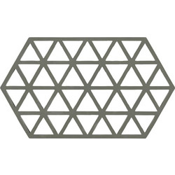 Σουπλά Triangles 24360 Για Ζεστά Σκεύη 24x14cm Olive Green Zone Denmark Σιλικόνη