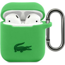 Lacoste LCA2SN Θήκη Σιλικόνης για AirPods Πράσινη