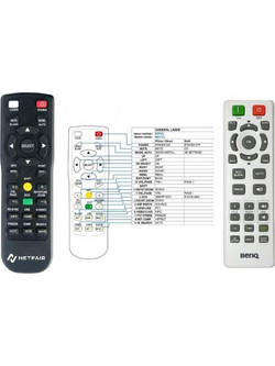 BenQ RCX013 Original Remote Control - Γνήσιο τηλεχειριστήριο για προβολέα MH536