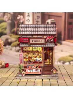 Cutebee Tsukino Eogi-dou 3D Book Nook DIY 224 Κομμάτια 19.2cm