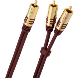 Oehlbach NF Y-Sub Καλώδιο Subwoofer 5m RCA - 2xRCA Purple (Τεμάχιο)