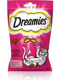 Dreamies Snacks with Beef 60gr