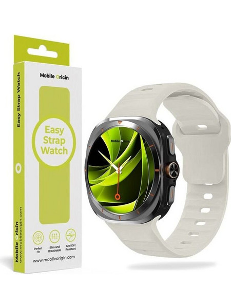 Mobile Origin Easy Strap Silicone Galaxy Watch Ultra 47mm Starlight - (MO-SGWU-STAR)