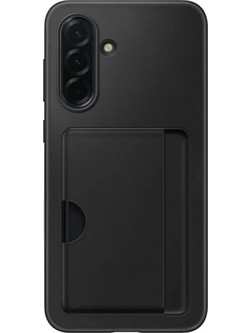 Samsung Back Cover Σιλικόνης με Υποδοχή για Κάρτες Μαύρο (Samsung A36, Samsung) EF-OA366TBEGWW