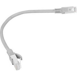 Lanberg U/UTP Cat.6 Καλώδιο Δικτύου Ethernet 0.5m White PCU6-10CC-0050-S