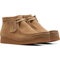 Clarks Wallabeeevo Ανδρικά Μποτάκια Suede Μπεζ 26172824