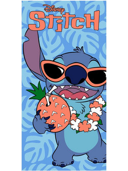 Disney Stitch microfibre beach towel