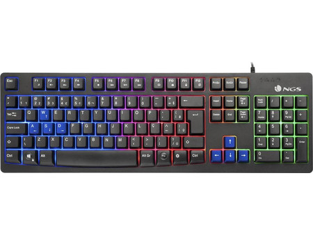 NGS GKX-300 Gaming Πληκτρολόγιο RGB Black