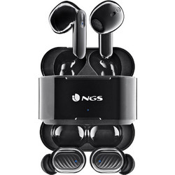 NGS Artica Duo Ακουστικά Bluetooth In Ear Black