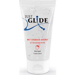 Just Glide Strawberry Λιπαντικό Gel Νερού Κόλπου & Πρωκτού 200ml