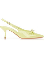 Γόβες λουστρίνι slingback μυτερές