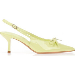 Γόβες λουστρίνι slingback μυτερές