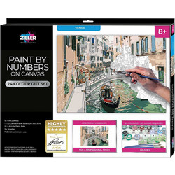 Zieler - Acrylic A3 - Paint By Numbers - Venice (609299435) - Toys