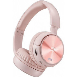 Swissten Trix Ενσύρματα & Ασύρματα Bluetooth Ακουστικά On Ear Ροζ
