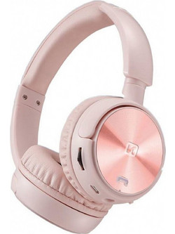 Swissten Trix Ενσύρματα & Ασύρματα Bluetooth Ακουστικά On Ear Ροζ