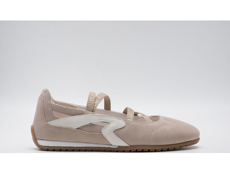 REPLAY GWSN2_000_C0008L_002 LOLY SUEDE Γυναικεία Μπαλαρίνα Μπεζ