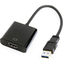 CABLEXPERT USB 3,0 TO HDMI DISPLAY ADAPTER BLACK