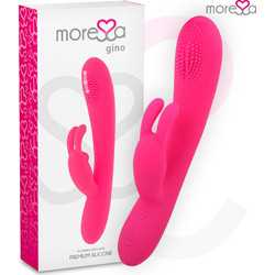Moressa Gino Premium Δονητής Rabbit 19cm Ροζ