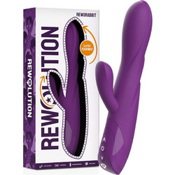 Rewolution Reworabbit Δονητής Rabbit 20.6cm Μωβ