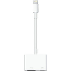Apple Μετατροπέας Lightning male σε HDMI / Lightning female - MW2P3ZM/A White