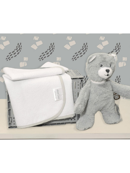 Σελτεδάκι 50x70cm 300gr/sm Με Γκρι Ρέλι - Oliver Baby