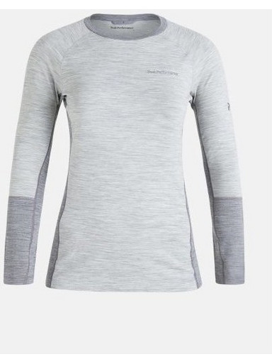 Peak Performance W Magic Crew Thermal Shirt Gray