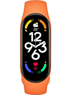 Xiaomi Λουράκι Σιλικόνης Orange (Smart Band 7)
