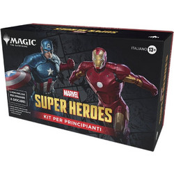 Magic the Gathering Marvel Super Heroes Beginner Box Case (3) italian