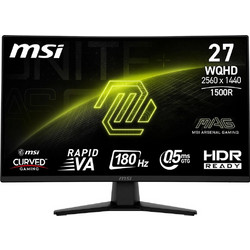 MSI MAG 274CQF VA HDR Curved Gaming Monitor 27" 2560x1440 QHD 180Hz 0.5ms