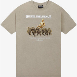 THE HUNDREDS Men Divine Influence T-Shirt - SAND - L23W301001-SAND