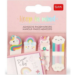 Αυτοκόλλητοι Σελιδοδείκτες Keep In Mind Unicorn Legami