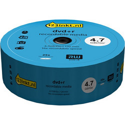 DVD+R 123ink (συσκευασία 25 τεμαχίων)