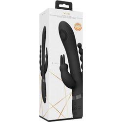 Vive Rini Pulse & Wave Rabbit Double Penetration Δονητής Rabbit Μωβ