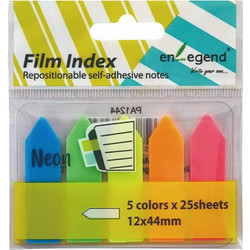 Σελιδοδείκτες EnLegend Βέλη 12 x 44 mm 5 Χρώματα PA1244