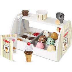Melissa & Doug Pretend Play Ξύλινος Πάγκος Παγωτού