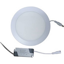 ΦΩΤΙΣΤΙΚΟ LED DOWNLIGHT ΧΩΝΕΥΤΟ ΣΤΡΟΓΓΥΛΟ Φ300 24W 1800LM 4500K RLX (ΣΕΤ ΜΕ 2)