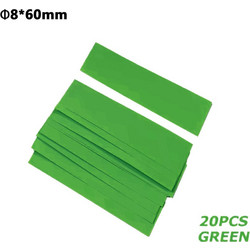 Σετ Θερμοσυστελλόμενα Μακαρόνια Φ8*60mm 20τμχ W15140-8 Πράσινα