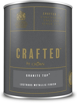 Crown Crafted lustrous metallic Granite Top, μεταλλικό χρώμα 125ml