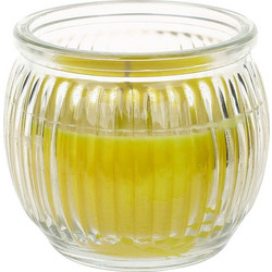 Κερί Citronella σε Γυάλινο Διάφανο Ποτήρι O6.5x6.5cm