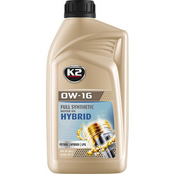 K2 Hybrid Συνθετικό Λάδι Αυτοκινήτου 0W-16 1lt