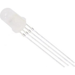 LED 5mm RGB Diffused Common Cathode