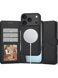 Tech-Protect Wallet MagSafe Θήκη Πορτοφόλι Matte Black (iPhone 18 Pro Max / 17 Pro Max)
