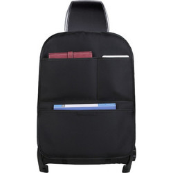 Car organizer for armchair seat black