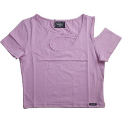 Paco & Co Wmn's Crop Top 2432027 Lilac